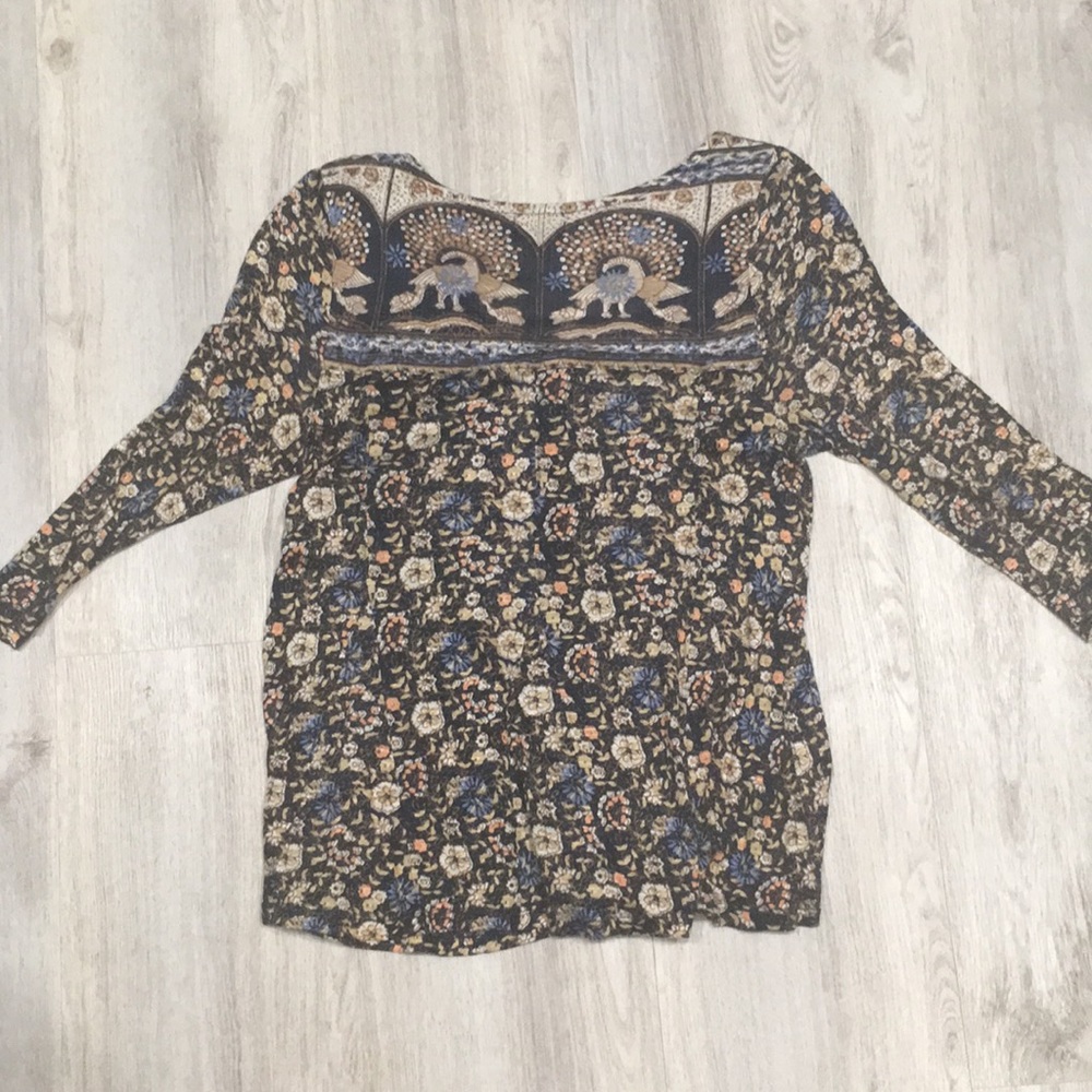 Lucky Brand Print Blouse - Picture 4 of 5